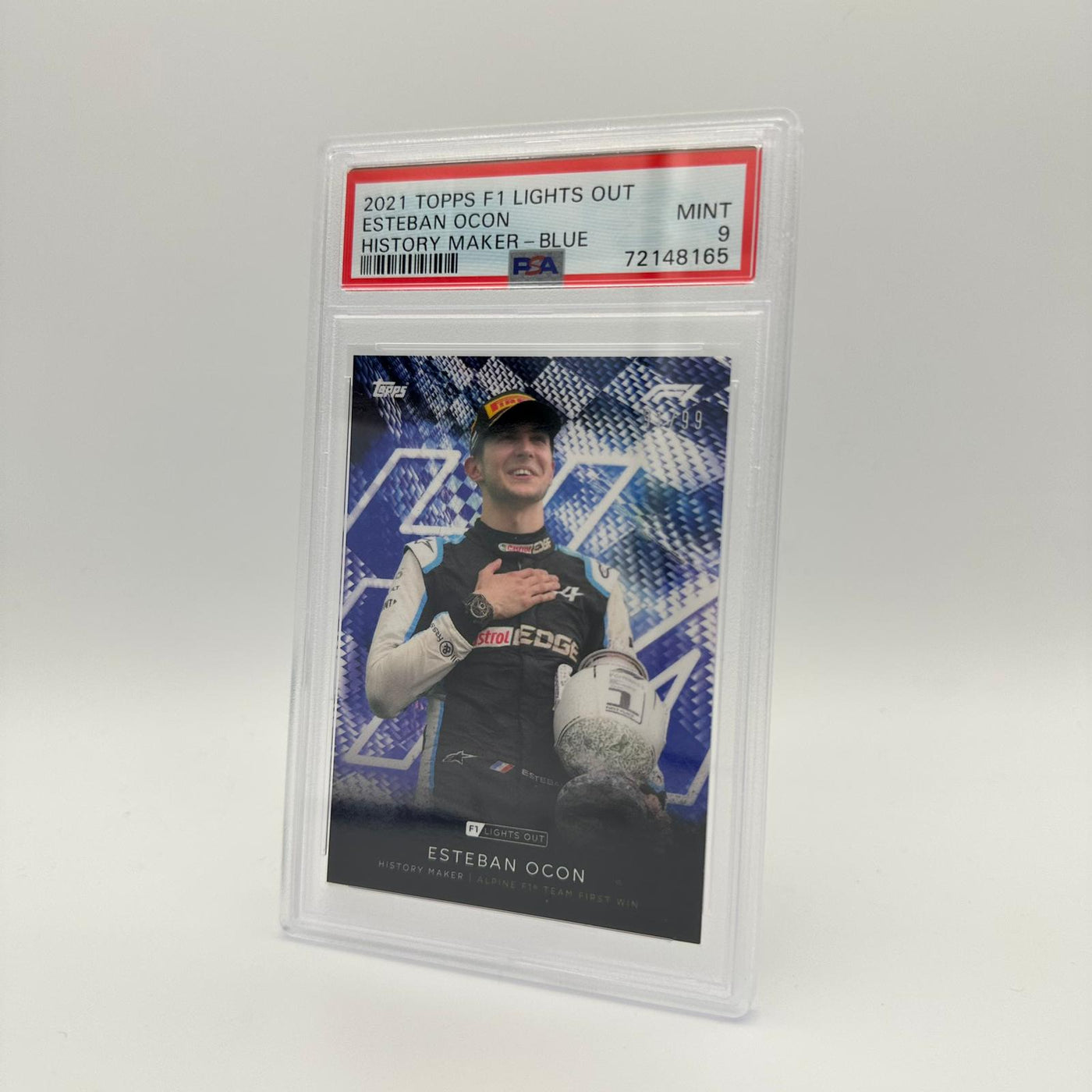 PSA 9 - 91/99 Esteban Ocon - History Maker