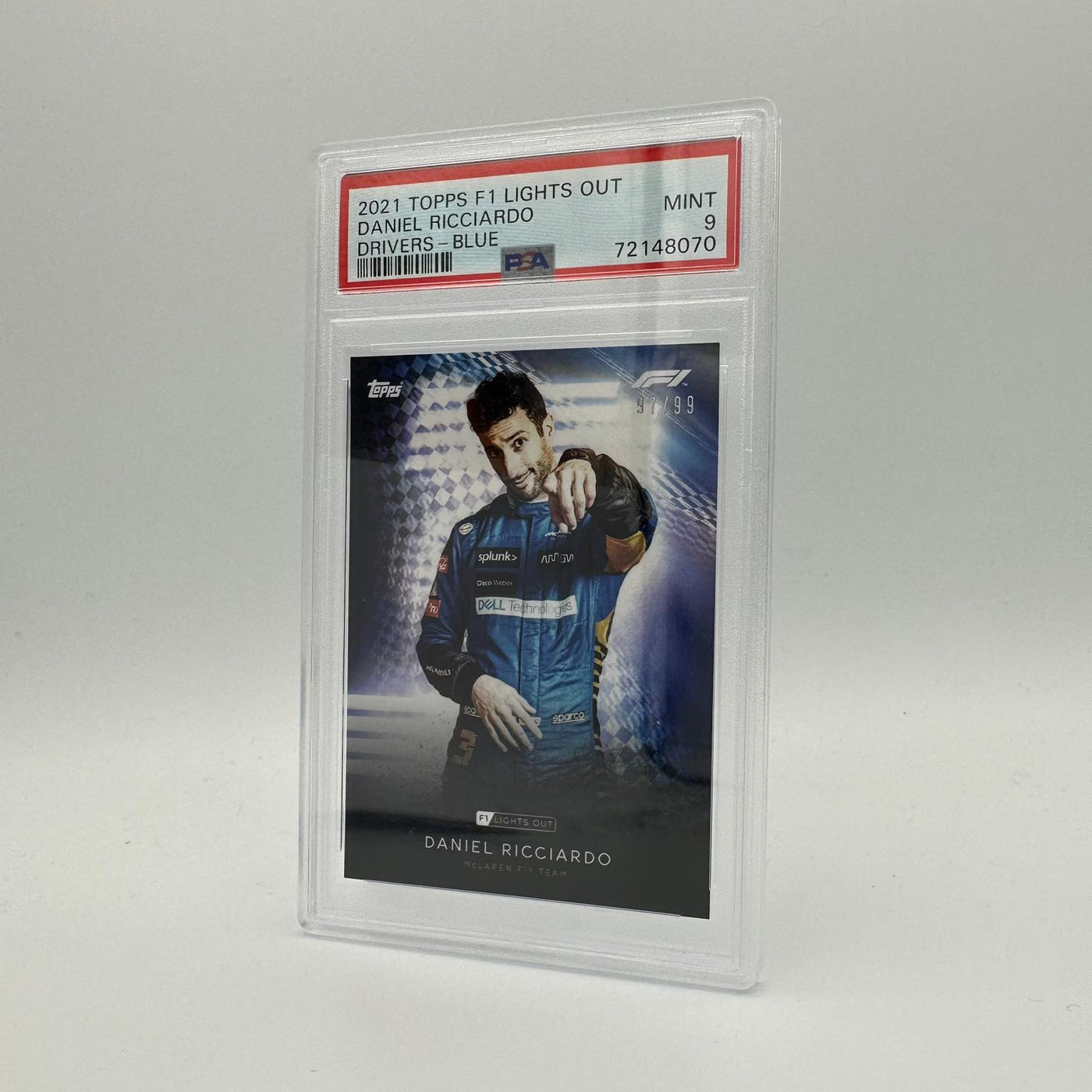 PSA 9 - 97/99 Daniel Ricciardo - Drivers -  Blue Parallel