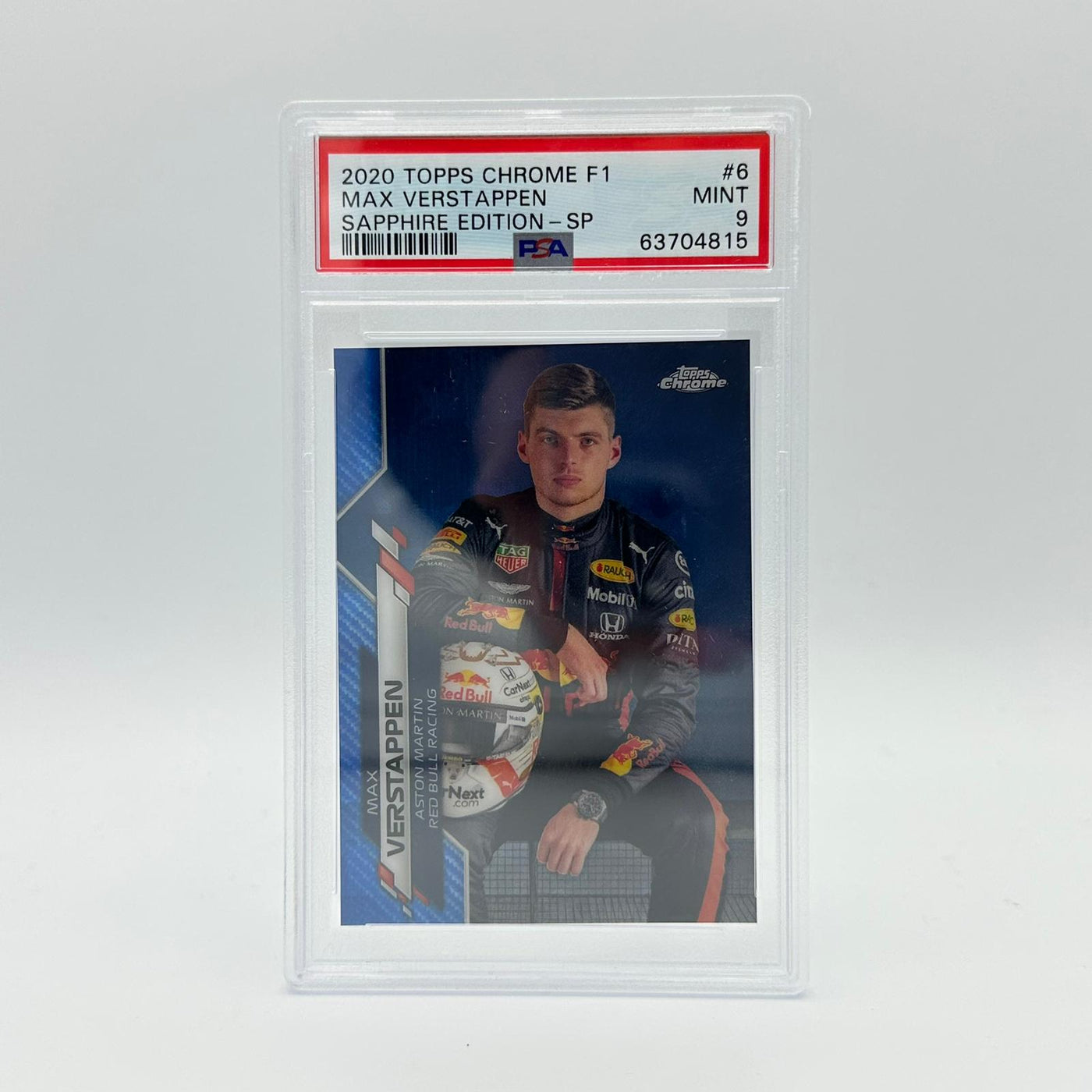 PSA 9 - Max Verstappen - SP - Sapphire Edition - Image Variation #6