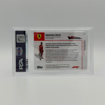 PSA 9 - Sebastian Vettel - Finish in 3rd to earn first podium #15