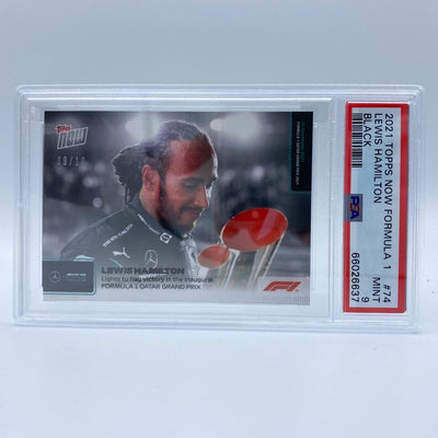 PSA 9 - 09/10 Lewis Hamilton #074 - Lights to flag victory F1 Qatar GP