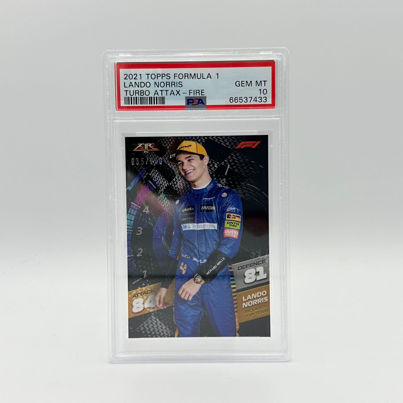 PSA 10 - /250 Lando Norris - Fire Card – Authenticsgg