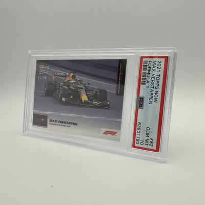 PSA 10 - /99 Max Verstappen - Crosses The Finish line #82