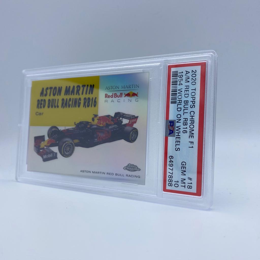 PSA 10 - Aston Martin Red Bull - World On Wheels #54W-18