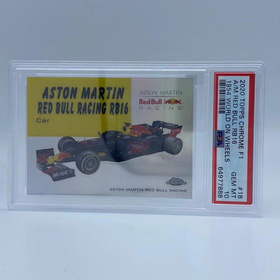 PSA 10 - Aston Martin Red Bull - World On Wheels #54W-18