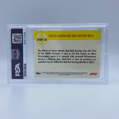 PSA 10 - Aston Martin Red Bull - World On Wheels #54W-18