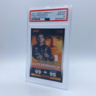 PSA 10 - Max Verstappen - Dutch Orange #LE3UR - POP 10