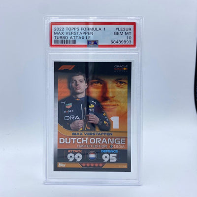 PSA 10 - Max Verstappen - Dutch Orange #LE3UR - POP 10