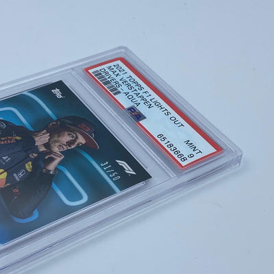 PSA 9 - 31/50 Max Verstappen - Drivers - Aqua Parallel