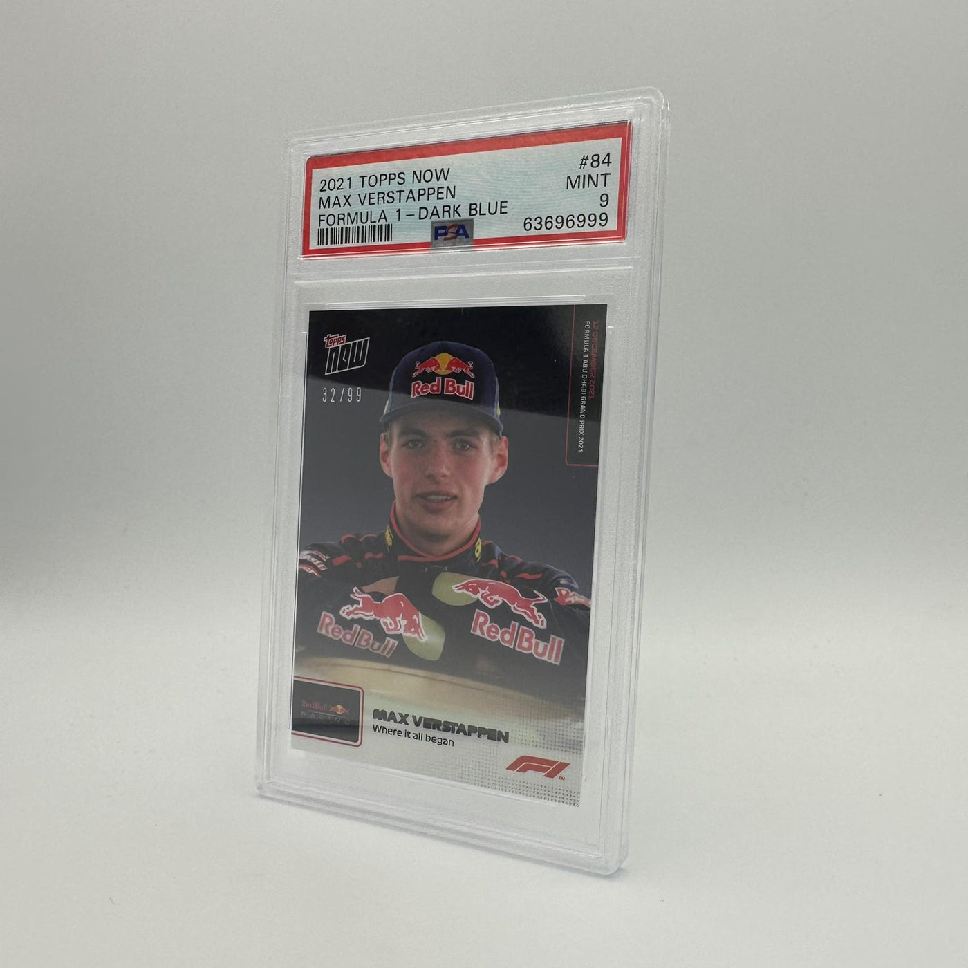 PSA 9 - /99 Max Verstappen - Where It All Began #84