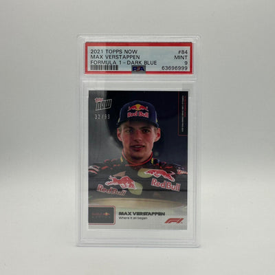 PSA 9 - /99 Max Verstappen - Where It All Began #84