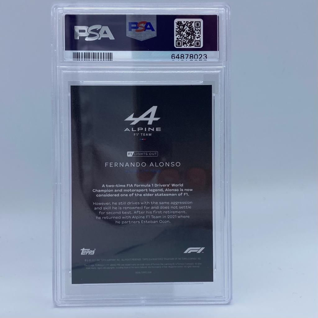 PSA 9 - 05/10 Fernando Alonso - Drivers Red Parallel