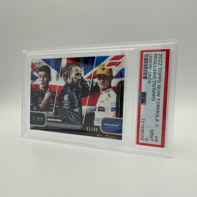 PSA 9 - 81/99 Union Jack - British Drivers Surpass 10.000 Points #008