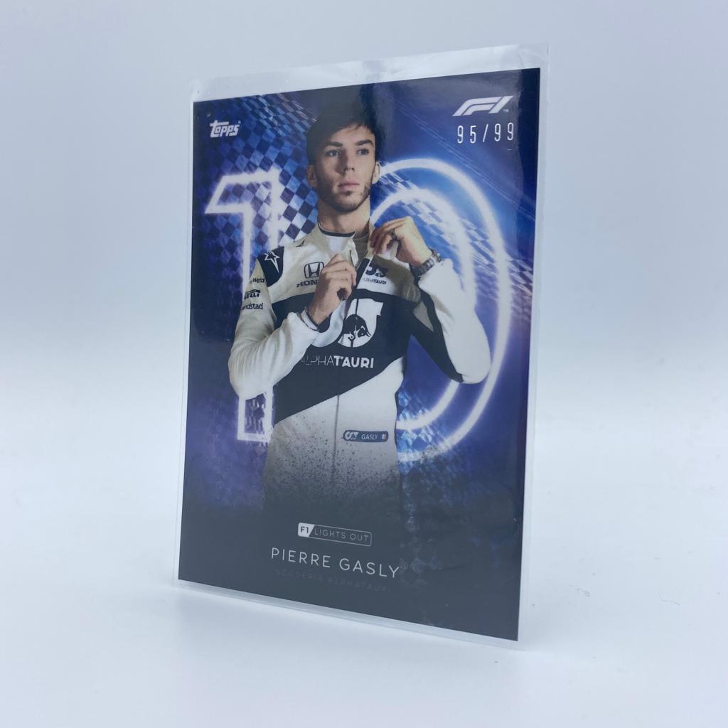 95/99 Pierre Gasly - Drivers - Blue Parallel