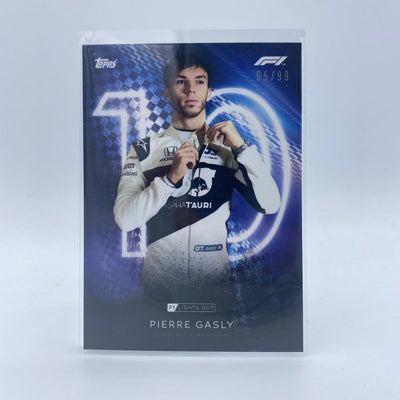 95/99 Pierre Gasly - Drivers - Blue Parallel