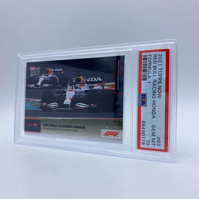 PSA 10 - Red Bull Racing Honda #062 - Double Podium In Honda Tribute