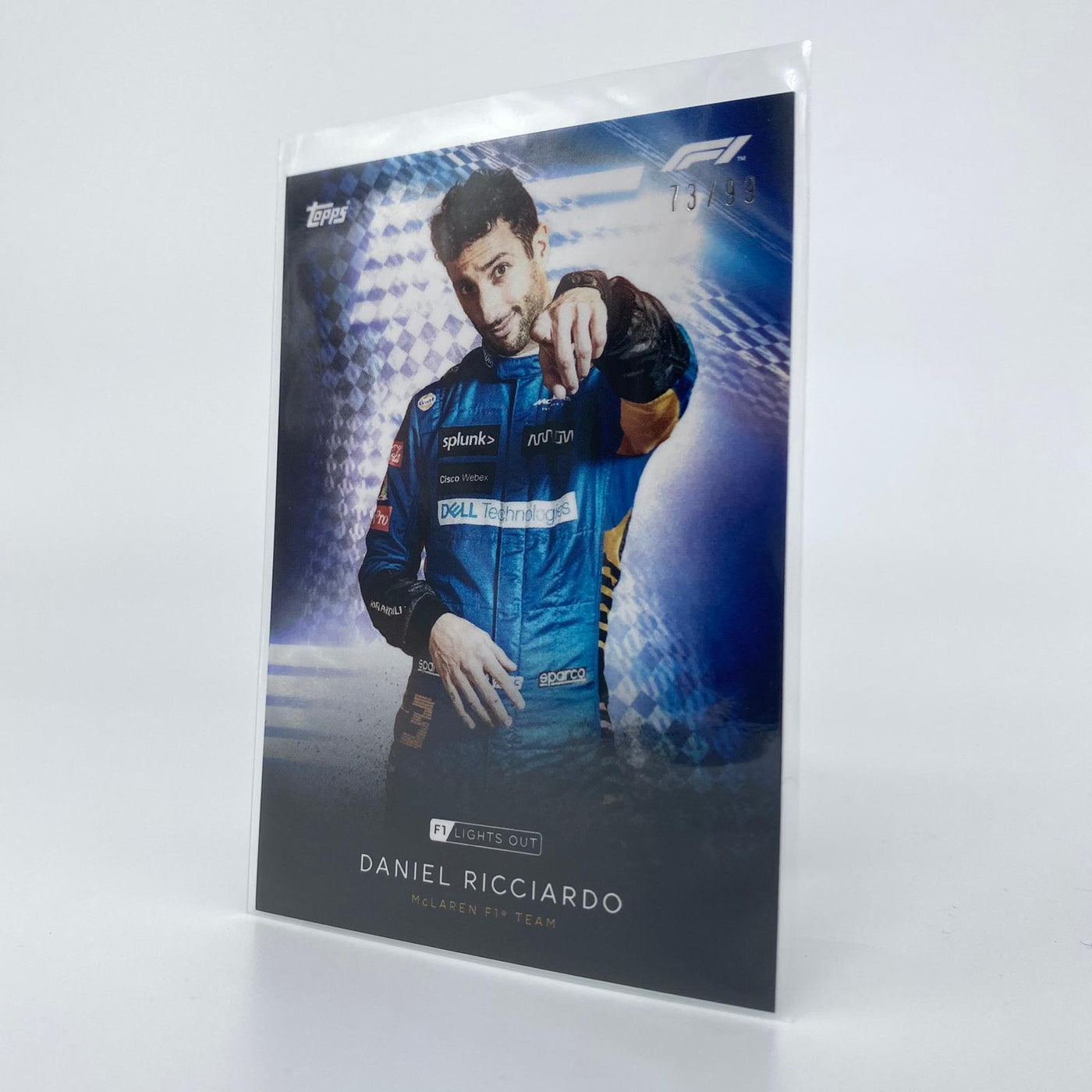 73/99 Daniel Ricciardo - Drivers -  Blue Parallel