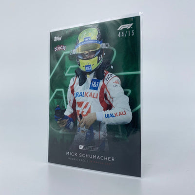 44/75 Mick Schumacher - Rookie Race - Green Parallel