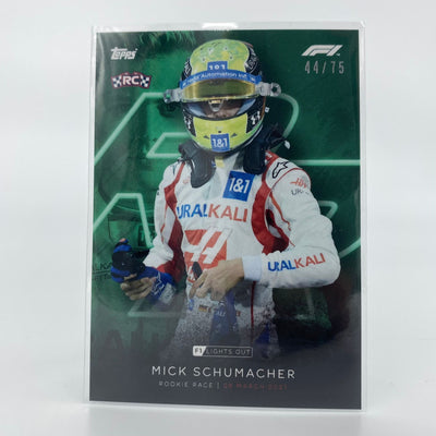 44/75 Mick Schumacher - Rookie Race - Green Parallel