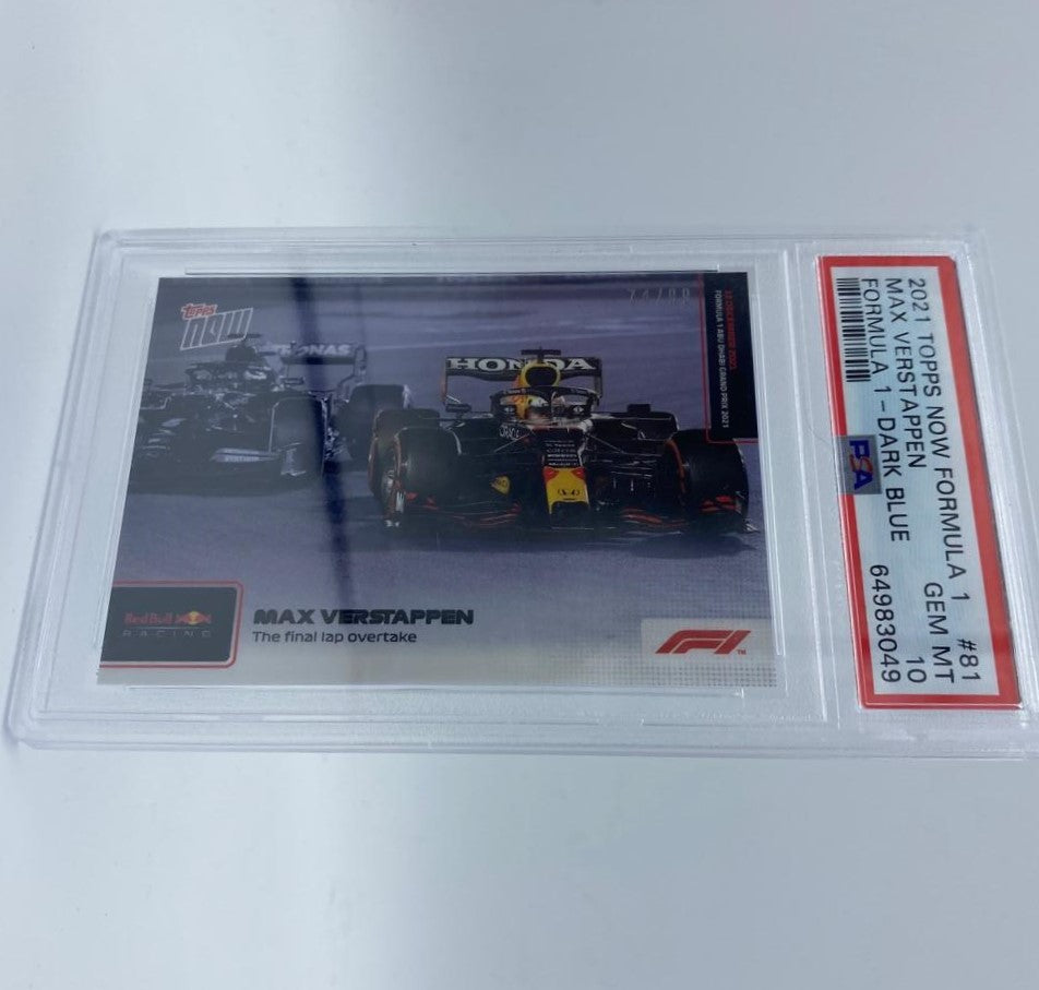 PSA 10 - 74/99 The Final Lap Overtake #81