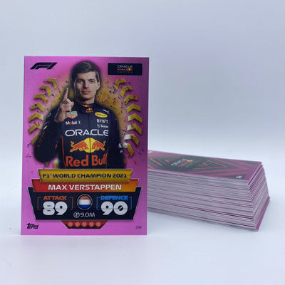 All 64 Pink Parallels - Turbo Attax 2022