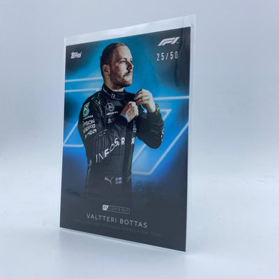 25/50 Valtteri Bottas - Drivers -  Aqua Parallel