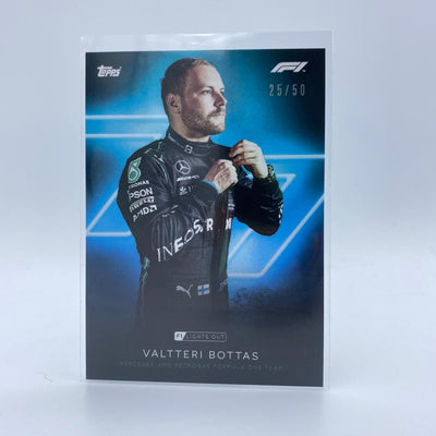 25/50 Valtteri Bottas - Drivers -  Aqua Parallel