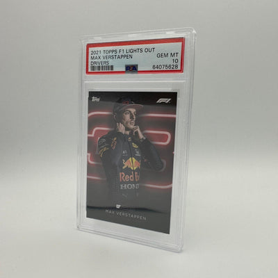 PSA 10 - Max Verstappen - Drivers - Base Card