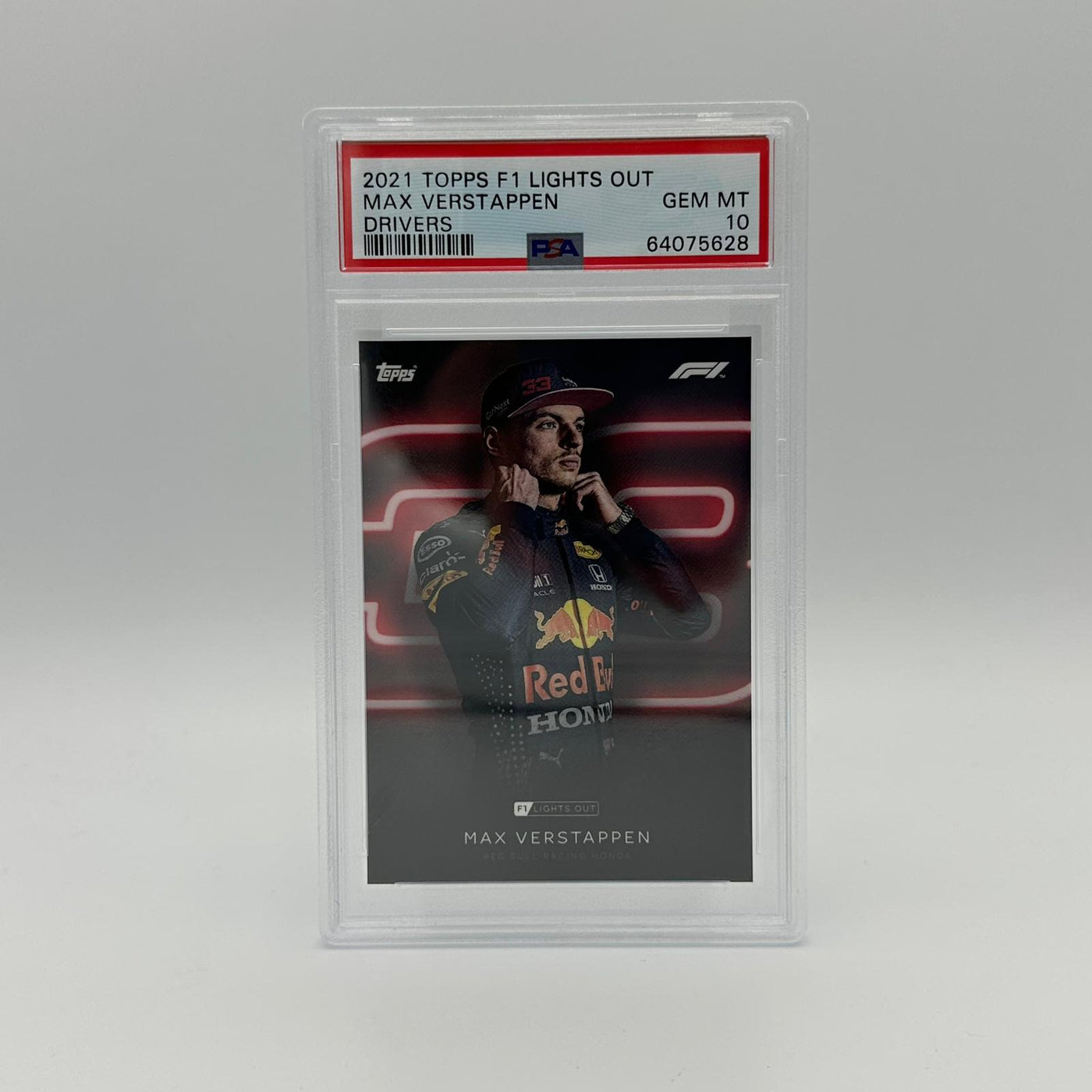 PSA 10 - Max Verstappen - Drivers - Base Card