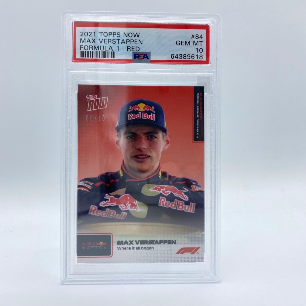 PSA 10 - 06/10 Max Verstappen - Where it all began #84